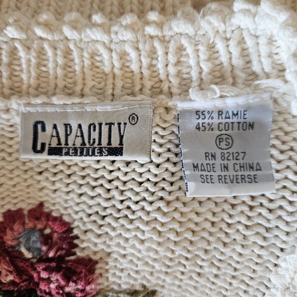 Floral Embroidered Cottagecore Cardigan - Picture 5 of 7